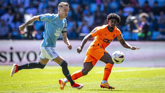 La Liga: Thierry Correia em destaque no empate do Valência em Vigo