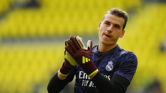 Liga dos Campeões: Lunin com gripe e deve perder lugar para Courtois na final