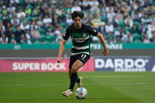 Trincão dá os parabéns a Francisco Conceição
